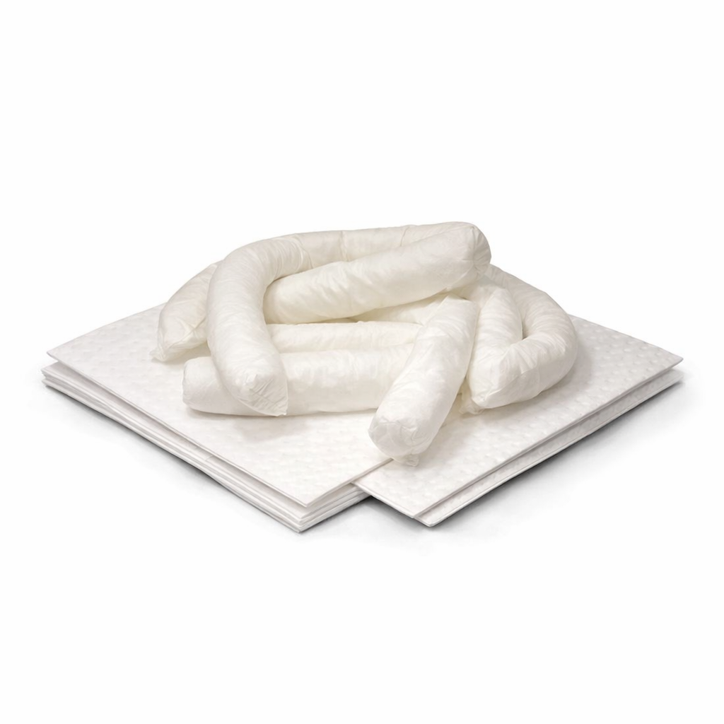 kit absorbente derrames aceite industrial