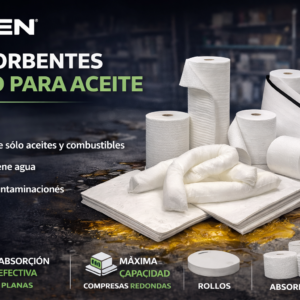 Absorbente solo de aceite