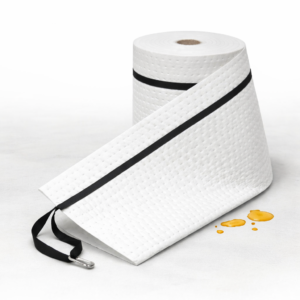 El barrido absorbente de aceite Roldex MPO está diseñado para la contención y limpieza rápida de derrames de petróleo, aceites industriales y líquidos derivados de hidrocarburos, especialmente en superficies acuáticas o zonas industriales donde se requiere absorber aceite sin absorber agua.